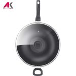 تابه وک درب دار 36 سانتیمتری دو دسته تفال مدل B5039296