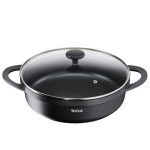 تابه درب دار 28 سانتیمتری تراتوریا تفال مدل TRATTORIA E2187214