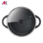 تابه درب دار 28 سانتیمتری تراتوریا تفال مدل TRATTORIA E2187214