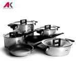 سرویس پخت و پز 10 پارچه استیل وول مدل کانسپت WOLL NCSET002