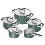 سرویس پخت و پز 9 پارچه سبز زولینگ مدل پیور PURE