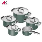 سرویس پخت و پز 9 پارچه سبز زولینگ مدل پیور PURE