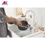 سرویس پخت و پز 5 پارچه خاکستری زولینگ مدل پیور PURE