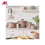 سرویس پخت و پز 5 پارچه رزگلد زولینگ مدل پیور PURE