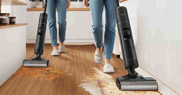 نقد و بررسی جاروشارژی و زمین شوی دریم مدل H12 PRO