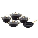 سرویس پخت و پز 9 پارچه ویوالدی لیدیا مدل LIDYA DIAMOND