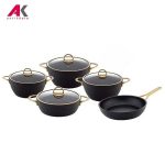 سرویس پخت و پز 9 پارچه ویوالدی لیدیا مدل LIDYA DIAMOND