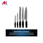 سرویس چاقو 6 پارچه نینجا مدل NINJA K32005