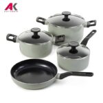 سرویس پخت و پز 7 پارچه برگهف مدل BERGHOFF LEO GLINTS SAGE