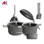 سرویس پخت و پز 9 پارچه برگهف مدل BERGHOFF LEO SHADOW