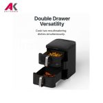 سرخ کن دوقلو نوتریکوک مدل NUTRICOOK AFDS240