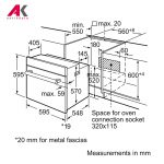 فر برقی توکار بوش مدل BOSCH HBN301E2I