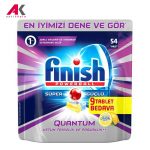 قرص ماشین ظرفشویی 54تایی فینیش مدل FINISH Quantum Powerball Lemon