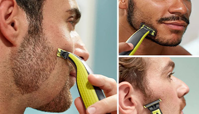 خط و گوشه‌های ظریف ریش تراش فیلیپس مدل QP2510