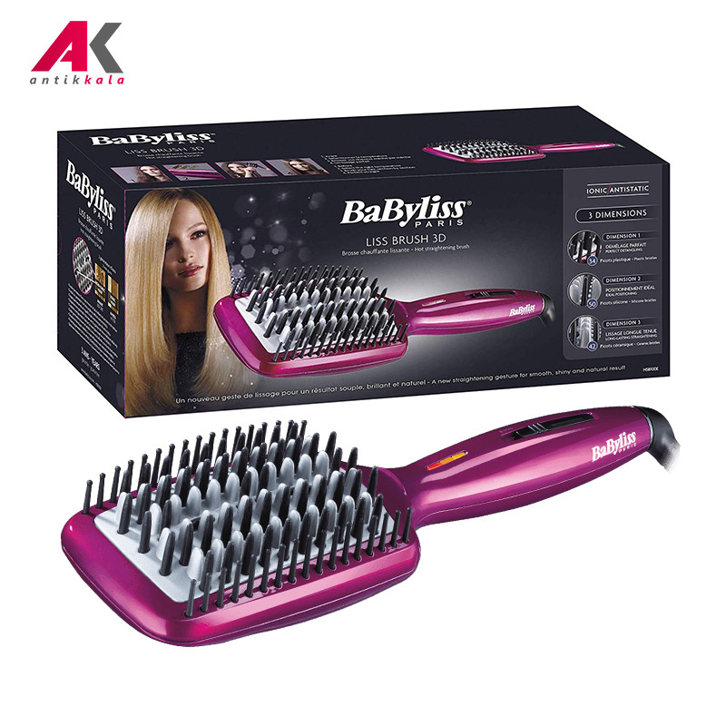 برس حرارتی صاف کننده مو بابلیس مدل BABYLISS HSB100E