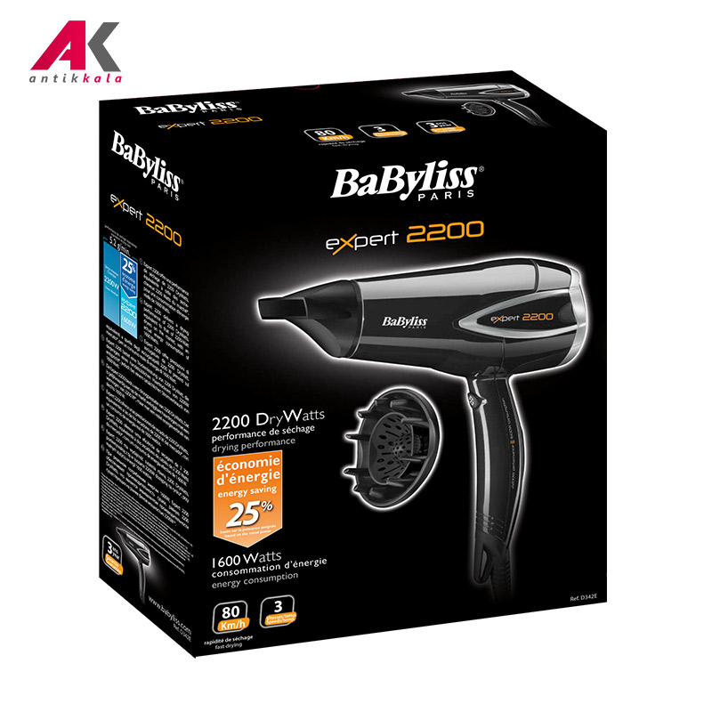 سشوار مو بابلیس مدل BABYLISS D342E