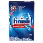 نمک ماشین ظرفشویی 1200 گرمی فینیش مدل FINISH Calgonit 5X Power