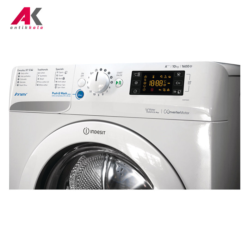 ماشین لباسشویی ایندزیت مدل INDESIT BWE 101684X W UK