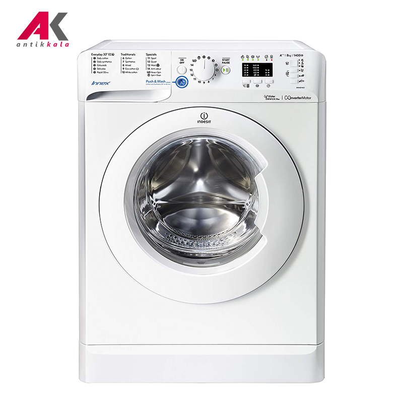 ماشین لباسشویی ایندزیت مدل INDESIT BWE 81483X W UK