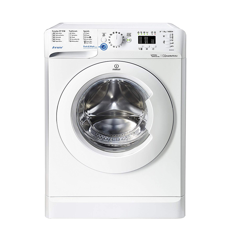 ماشین لباسشویی ایندزیت مدل INDESIT BWE 81483X W UK