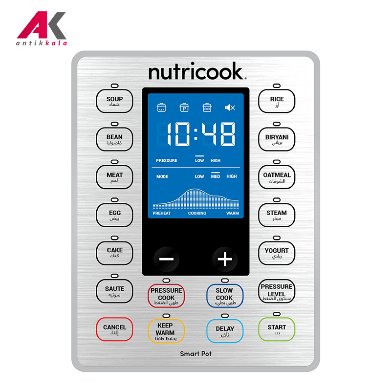 مولتی کوکر نوتریکوک مدل NUTRICOOK GT606-M09