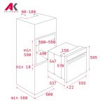 فر برقی توکار تکا مدل TEKA HSB 645